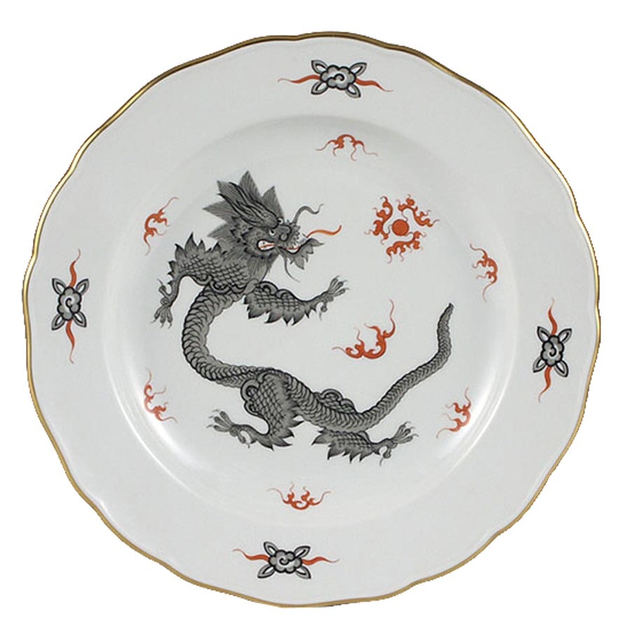 Meissen Ming Dragon, Black